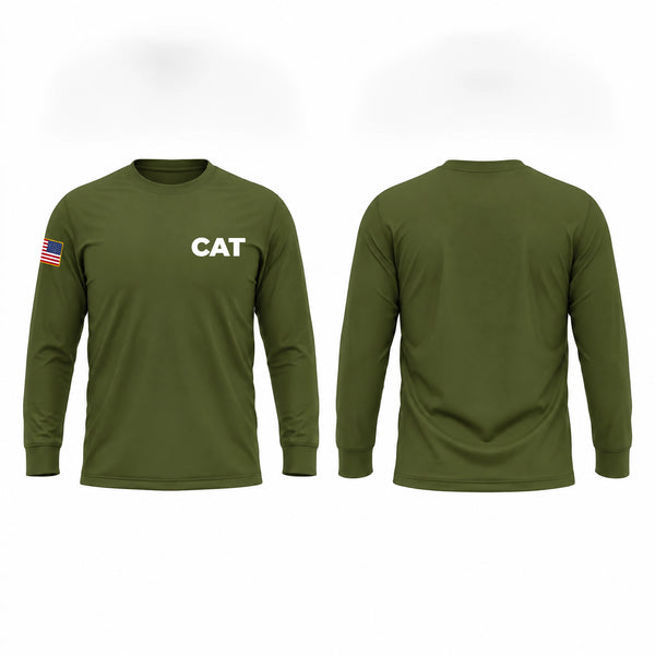 Long Sleeve Performance Shirt, CAT, Space Force, Teamtime, Team time, sublimation, custom sports apparel, team uniforms, spirit wear, spiritwear, sports uniforms, custom shirts, team store, custom team store, fundraiser sports, apparel fundraiser