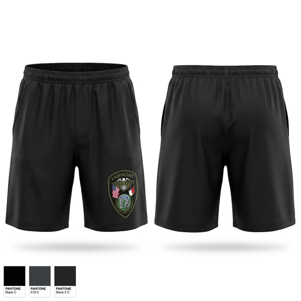 Athletic Shorts With Pockets, Fairmont Police Department, Police, Teamtime, Team time, sublimation, custom sports apparel, team uniforms, spirit wear, spiritwear, sports uniforms, custom shirts, team store, custom team store, fundraiser sports, apparel fundraiser