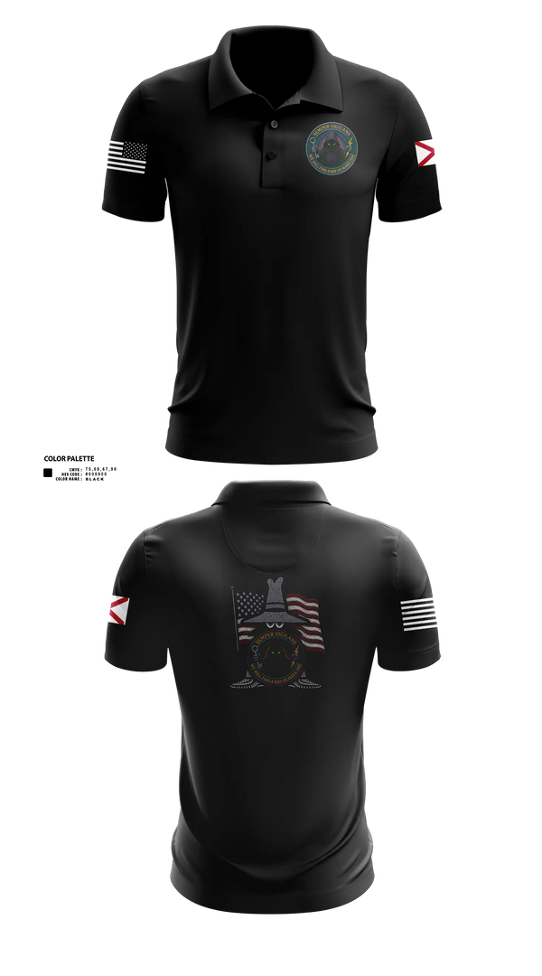 Short Sleeve Performance Polo, 117th Intel Squadron, Air Force, Teamtime, Team time, sublimation, custom sports apparel, team uniforms, spirit wear, spiritwear, sports uniforms, custom shirts, team store, custom team store, fundraiser sports, apparel fundraiser