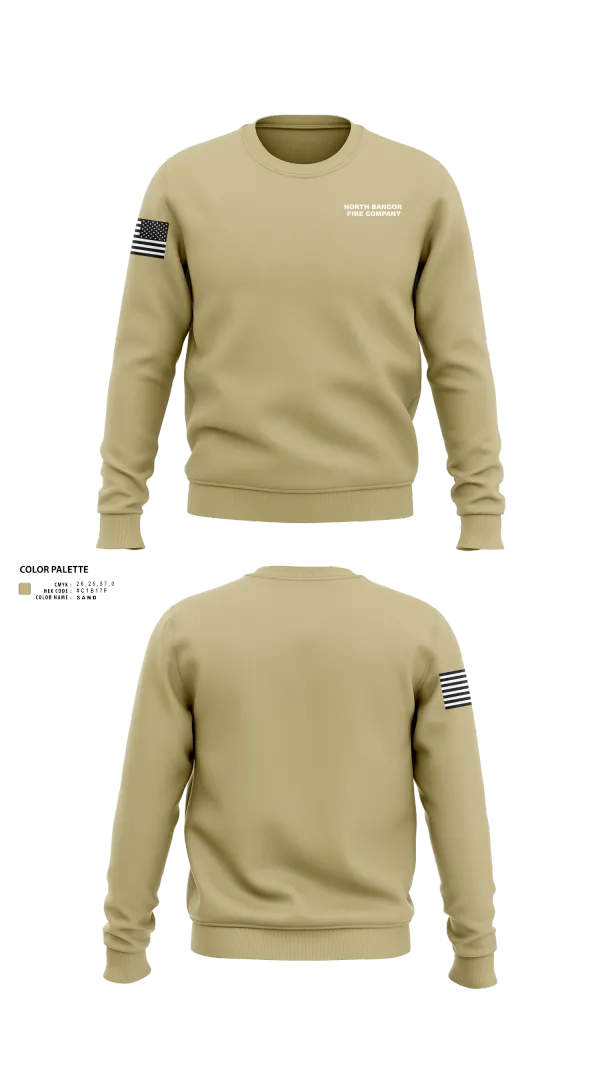 Crew Neck Sweatshirt, North Bangor Fire Company, , Teamtime, Team time, sublimation, custom sports apparel, team uniforms, spirit wear, spiritwear, sports uniforms, custom shirts, team store, custom team store, fundraiser sports, apparel fundraiser