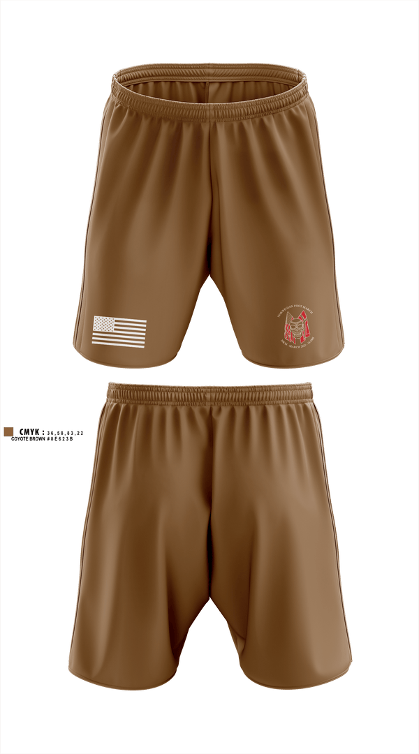 Athletic Shorts With Pockets, Forged Gold Battalion, Army, Teamtime, Team time, sublimation, custom sports apparel, team uniforms, spirit wear, spiritwear, sports uniforms, custom shirts, team store, custom team store, fundraiser sports, apparel fundraiser