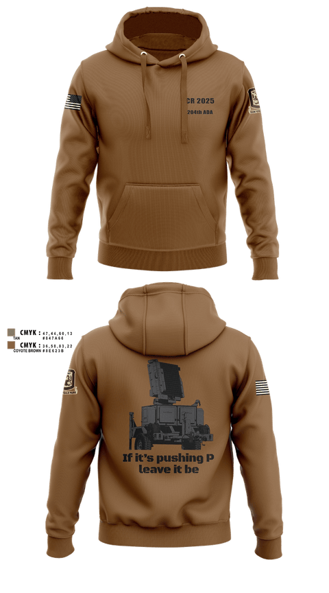 Hoodie, 1/204th ADA, , Teamtime, Team time, sublimation, custom sports apparel, team uniforms, spirit wear, spiritwear, sports uniforms, custom shirts, team store, custom team store, fundraiser sports, apparel fundraiser