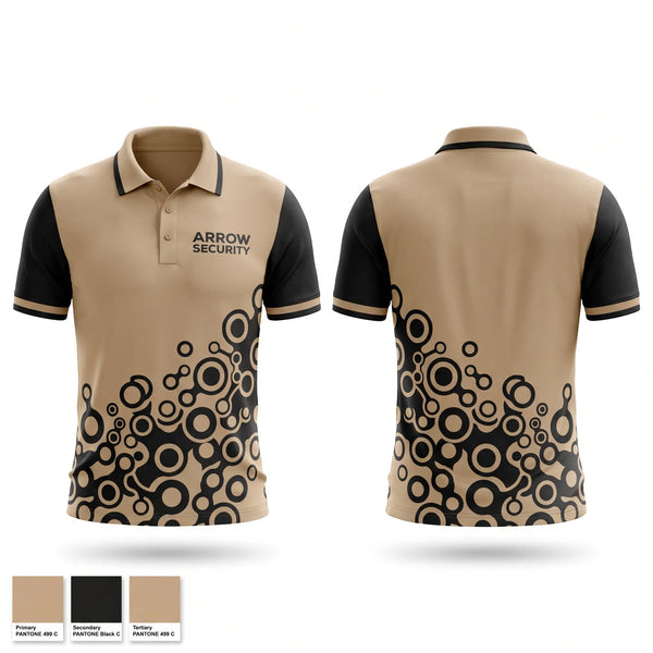 Short Sleeve Performance Polo, ARROW SECURITY, , Teamtime, Team time, sublimation, custom sports apparel, team uniforms, spirit wear, spiritwear, sports uniforms, custom shirts, team store, custom team store, fundraiser sports, apparel fundraiser