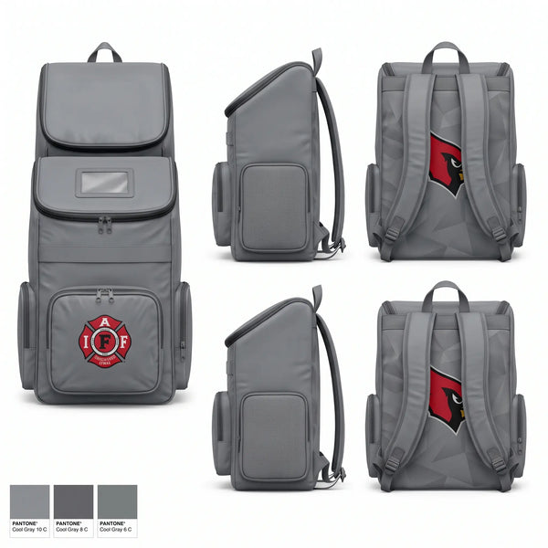 Gear Bag, IAFF Local 4275, Fire Department, Teamtime, Team time, sublimation, custom sports apparel, team uniforms, spirit wear, spiritwear, sports uniforms, custom shirts, team store, custom team store, fundraiser sports, apparel fundraiser