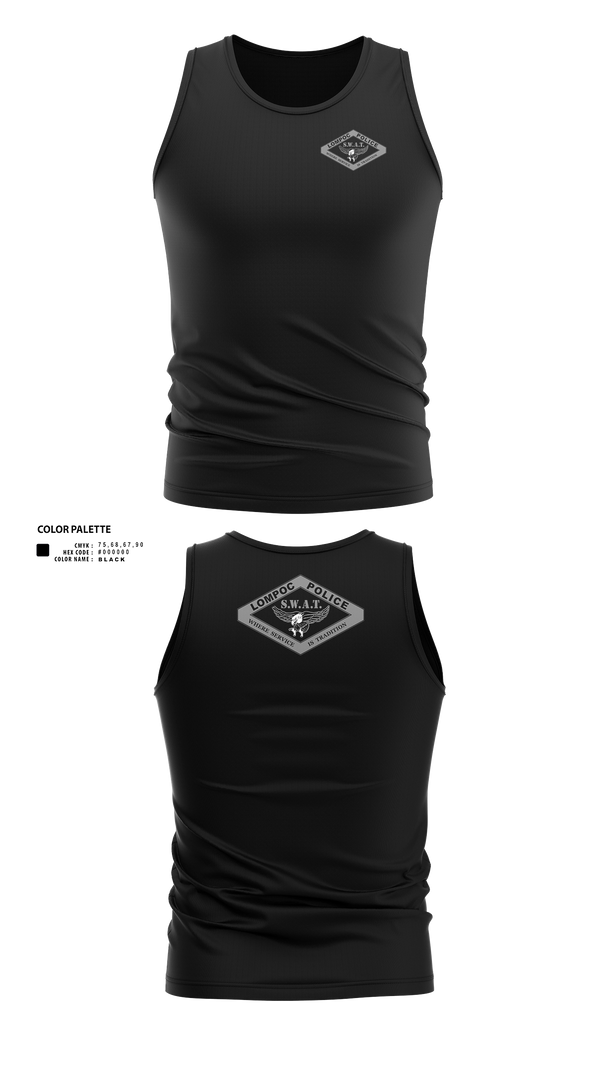 Tank Top, SWAT, Police, Teamtime, Team time, sublimation, custom sports apparel, team uniforms, spirit wear, spiritwear, sports uniforms, custom shirts, team store, custom team store, fundraiser sports, apparel fundraiser