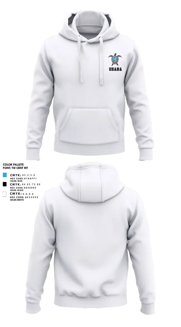 Hoodie, Ohana Volleyball, Women's Volleyball, Teamtime, Team time, sublimation, custom sports apparel, team uniforms, spirit wear, spiritwear, sports uniforms, custom shirts, team store, custom team store, fundraiser sports, apparel fundraiser