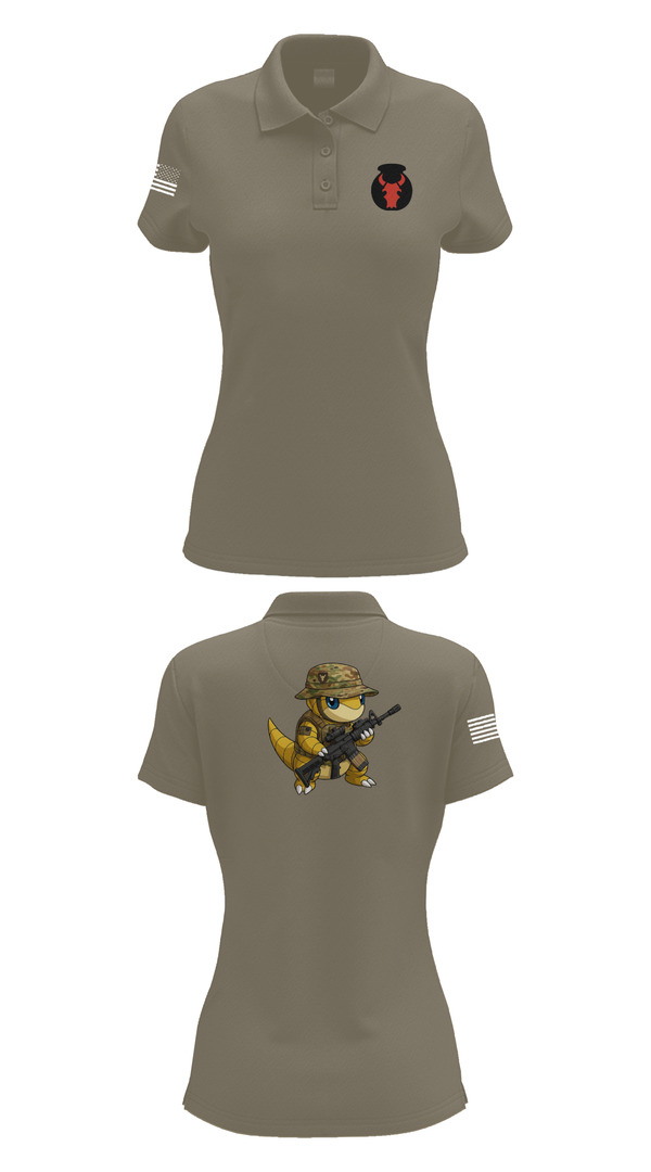 Womens Short Sleeve Performance Polo, , National Guard, Teamtime, Team time, sublimation, custom sports apparel, team uniforms, spirit wear, spiritwear, sports uniforms, custom shirts, team store, custom team store, fundraiser sports, apparel fundraiser