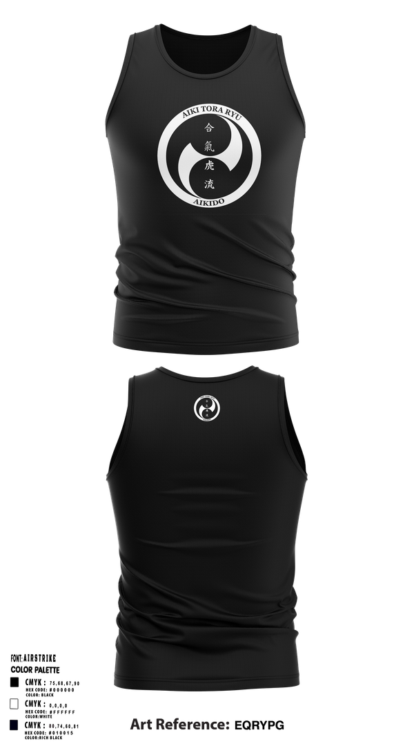 Tank Top, Aiki Tora Ryu, , Teamtime, Team time, sublimation, custom sports apparel, team uniforms, spirit wear, spiritwear, sports uniforms, custom shirts, team store, custom team store, fundraiser sports, apparel fundraiser