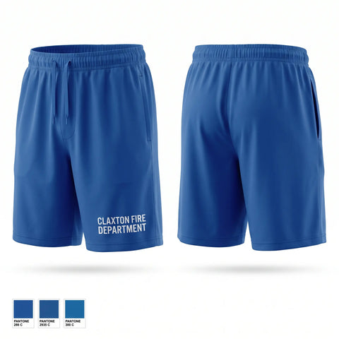 Athletic Shorts With Pockets, Claxton fire department, Fire Department, Teamtime, Team time, sublimation, custom sports apparel, team uniforms, spirit wear, spiritwear, sports uniforms, custom shirts, team store, custom team store, fundraiser sports, apparel fundraiser