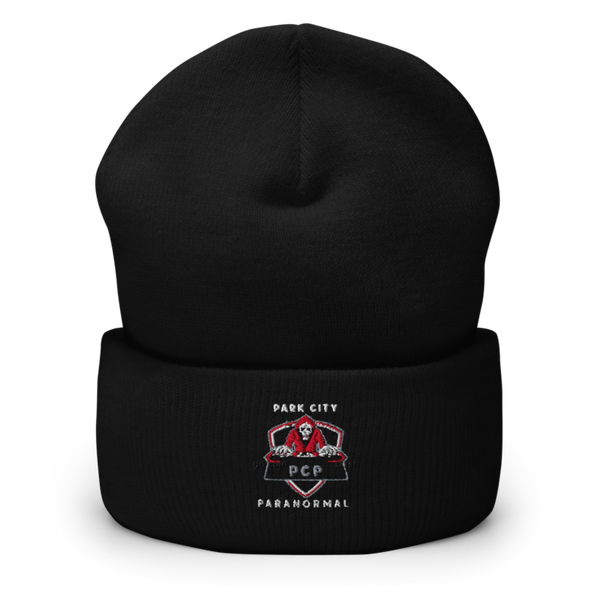 Park City Paranormal 54994675 Cuffed Beanie | Yupoong 1501KC