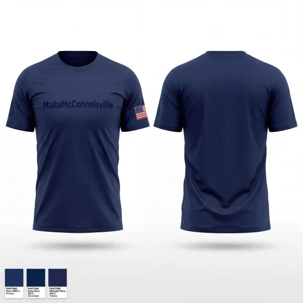 Short Sleeve Performance Shirt, Malta-McConnelsville, Fire Department, Teamtime, Team time, sublimation, custom sports apparel, team uniforms, spirit wear, spiritwear, sports uniforms, custom shirts, team store, custom team store, fundraiser sports, apparel fundraiser