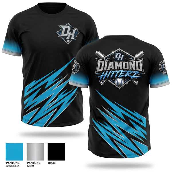 Football Jersey, Diamond Hitterz, Baseball, Teamtime, Team time, sublimation, custom sports apparel, team uniforms, spirit wear, spiritwear, sports uniforms, custom shirts, team store, custom team store, fundraiser sports, apparel fundraiser