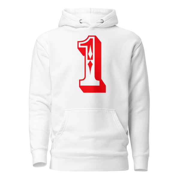 Unisex Hoodie - 1 - White