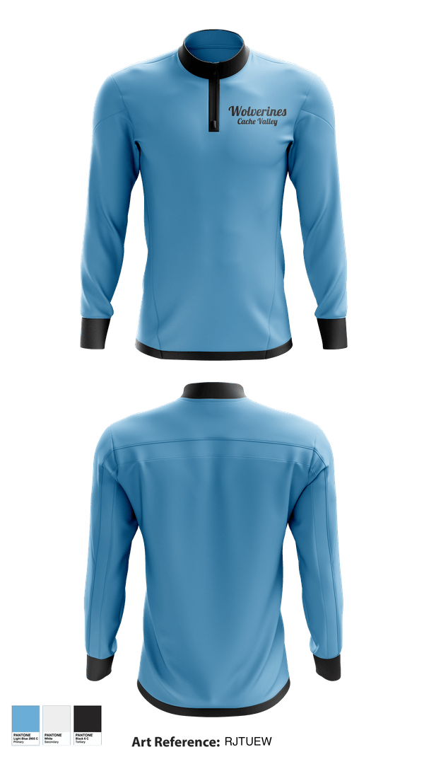 Quarter Zip Jacket, Wolverines, Baseball, Teamtime, Team time, sublimation, custom sports apparel, team uniforms, spirit wear, spiritwear, sports uniforms, custom shirts, team store, custom team store, fundraiser sports, apparel fundraiser