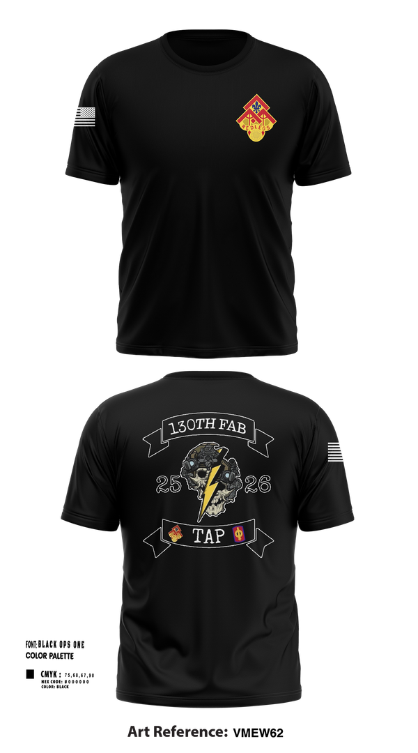 Short Sleeve Performance Shirt, 130th FAB Target Acquisition Platoon, , Teamtime, Team time, sublimation, custom sports apparel, team uniforms, spirit wear, spiritwear, sports uniforms, custom shirts, team store, custom team store, fundraiser sports, apparel fundraiser