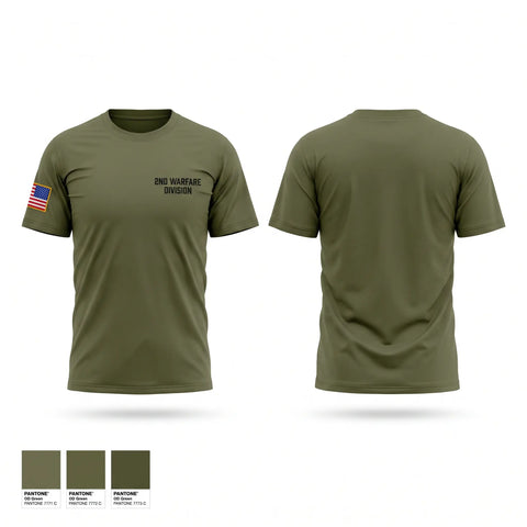 Old School Cotton Feel Shirt, 2nd warfare division, Navy, Teamtime, Team time, sublimation, custom sports apparel, team uniforms, spirit wear, spiritwear, sports uniforms, custom shirts, team store, custom team store, fundraiser sports, apparel fundraiser