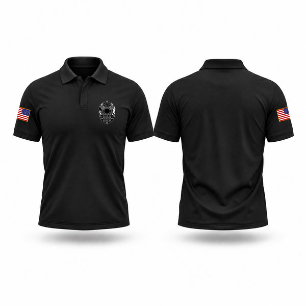 Short Sleeve Performance Polo, Horton Police Department, Police, Teamtime, Team time, sublimation, custom sports apparel, team uniforms, spirit wear, spiritwear, sports uniforms, custom shirts, team store, custom team store, fundraiser sports, apparel fundraiser
