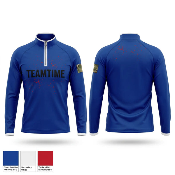 Quarter Zip Jacket, atlas test store, , Teamtime, Team time, sublimation, custom sports apparel, team uniforms, spirit wear, spiritwear, sports uniforms, custom shirts, team store, custom team store, fundraiser sports, apparel fundraiser