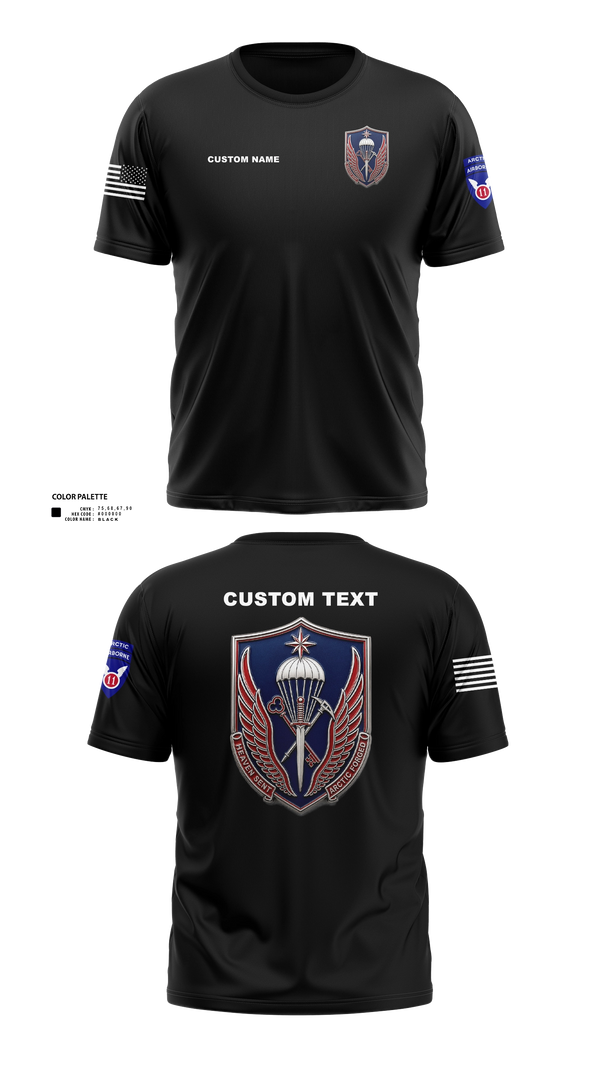 Old School Cotton Shirt, 11th ADSB, Army, Teamtime, Team time, sublimation, custom sports apparel, team uniforms, spirit wear, spiritwear, sports uniforms, custom shirts, team store, custom team store, fundraiser sports, apparel fundraiser