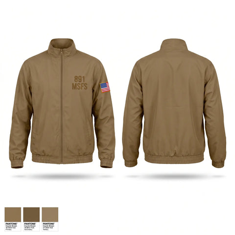 Windbreaker, 891 MSFS, Air Force, Teamtime, Team time, sublimation, custom sports apparel, team uniforms, spirit wear, spiritwear, sports uniforms, custom shirts, team store, custom team store, fundraiser sports, apparel fundraiser