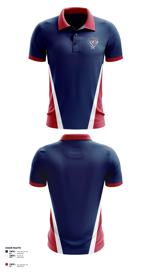 Short Sleeve Performance Polo, ALA Patriots, , Teamtime, Team time, sublimation, custom sports apparel, team uniforms, spirit wear, spiritwear, sports uniforms, custom shirts, team store, custom team store, fundraiser sports, apparel fundraiser