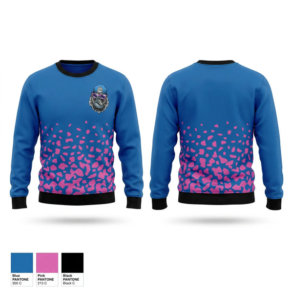 Crew Neck Sweatshirt, Party Naked, Baseball, Teamtime, Team time, sublimation, custom sports apparel, team uniforms, spirit wear, spiritwear, sports uniforms, custom shirts, team store, custom team store, fundraiser sports, apparel fundraiser