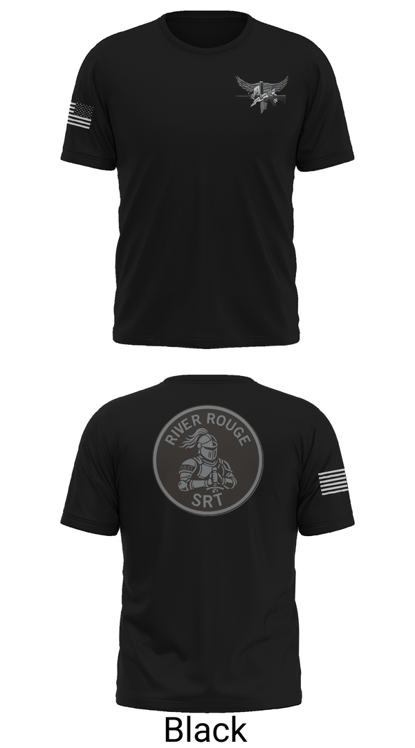 Old School Cotton Feel Shirt, River Rouge Police Special Response Team, Police, Teamtime, Team time, sublimation, custom sports apparel, team uniforms, spirit wear, spiritwear, sports uniforms, custom shirts, team store, custom team store, fundraiser sports, apparel fundraiser