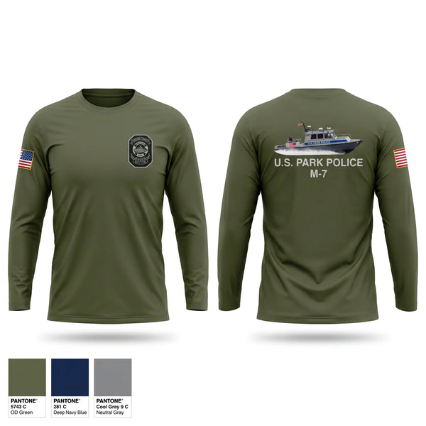 Long Sleeve Performance Shirt, US Park Police, Police, Teamtime, Team time, sublimation, custom sports apparel, team uniforms, spirit wear, spiritwear, sports uniforms, custom shirts, team store, custom team store, fundraiser sports, apparel fundraiser