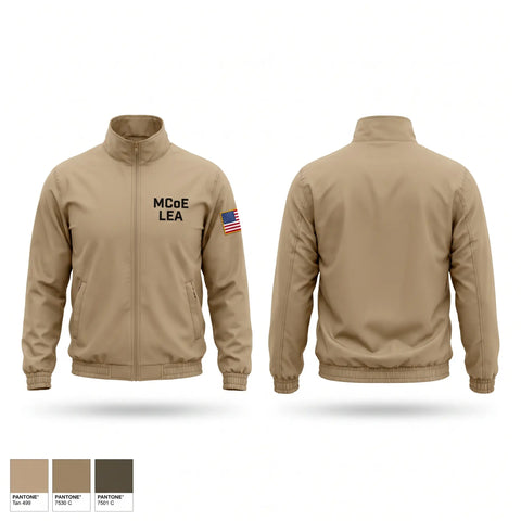 Windbreaker, MCoE LEA, Army, Teamtime, Team time, sublimation, custom sports apparel, team uniforms, spirit wear, spiritwear, sports uniforms, custom shirts, team store, custom team store, fundraiser sports, apparel fundraiser