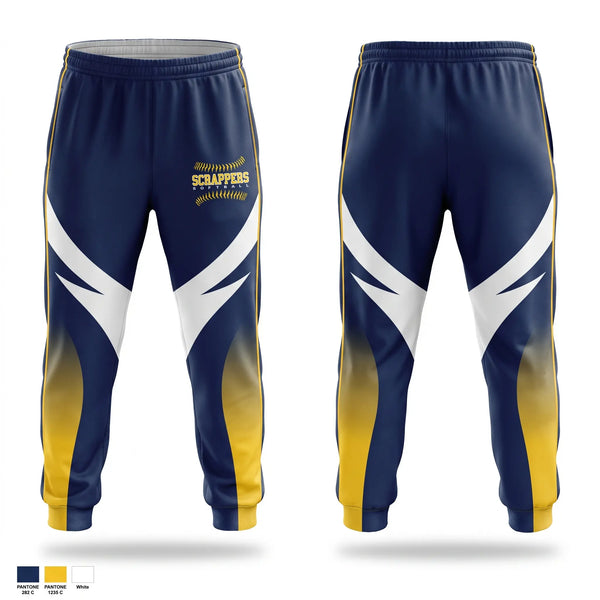 Sweatpants, Scrappers, Softball, Teamtime, Team time, sublimation, custom sports apparel, team uniforms, spirit wear, spiritwear, sports uniforms, custom shirts, team store, custom team store, fundraiser sports, apparel fundraiser