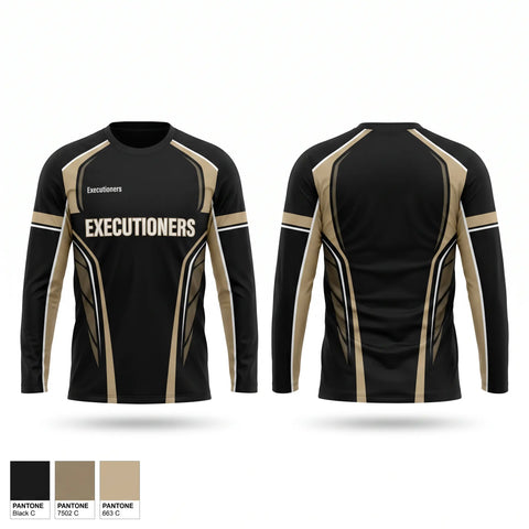 Long Sleeve Performance Shirt, Executioners, Men's Soccer, Teamtime, Team time, sublimation, custom sports apparel, team uniforms, spirit wear, spiritwear, sports uniforms, custom shirts, team store, custom team store, fundraiser sports, apparel fundraiser