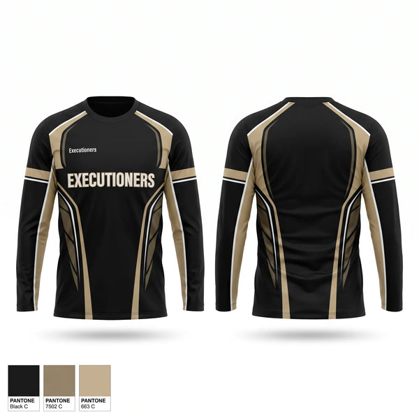 Long Sleeve Performance Shirt, Executioners, Men's Soccer, Teamtime, Team time, sublimation, custom sports apparel, team uniforms, spirit wear, spiritwear, sports uniforms, custom shirts, team store, custom team store, fundraiser sports, apparel fundraiser