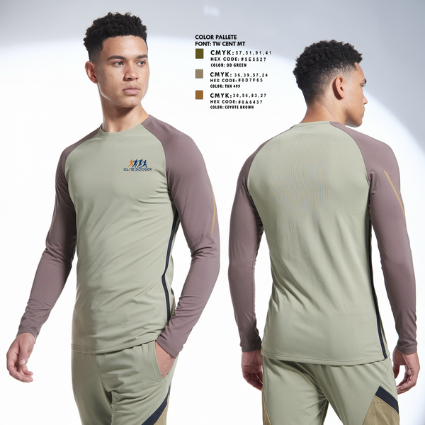 Long Sleeve Performance Shirt, Sporting elite soccer, Men's Soccer, Teamtime, Team time, sublimation, custom sports apparel, team uniforms, spirit wear, spiritwear, sports uniforms, custom shirts, team store, custom team store, fundraiser sports, apparel fundraiser