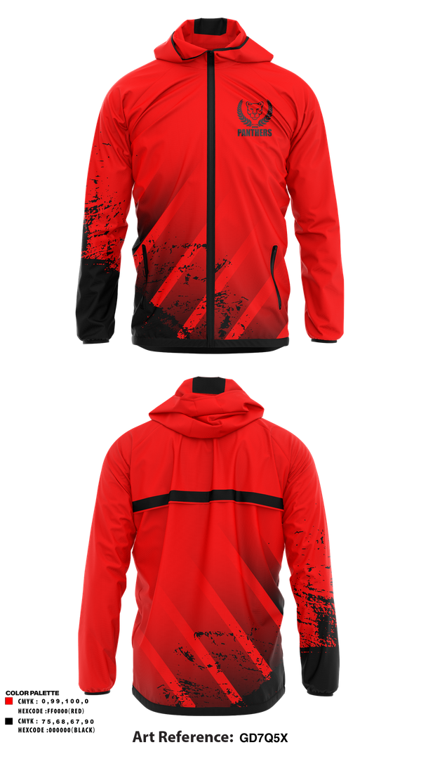 Windbreaker, Panthers, Men's Soccer, Teamtime, Team time, sublimation, custom sports apparel, team uniforms, spirit wear, spiritwear, sports uniforms, custom shirts, team store, custom team store, fundraiser sports, apparel fundraiser