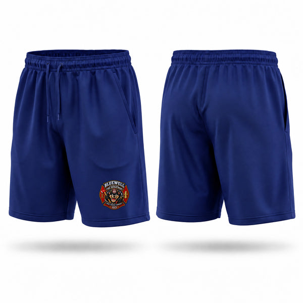 Athletic Shorts With Pockets, Bluewell Volunteer Fire Department, Fire Department, Teamtime, Team time, sublimation, custom sports apparel, team uniforms, spirit wear, spiritwear, sports uniforms, custom shirts, team store, custom team store, fundraiser sports, apparel fundraiser