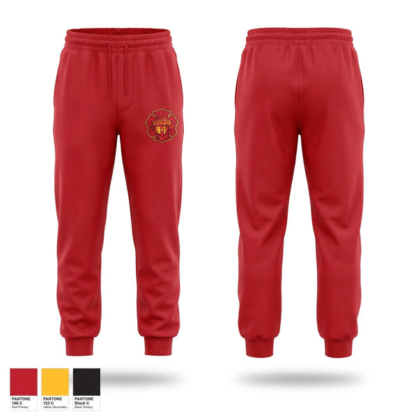 Sweatpants, Strawn VFD, Fire Department, Teamtime, Team time, sublimation, custom sports apparel, team uniforms, spirit wear, spiritwear, sports uniforms, custom shirts, team store, custom team store, fundraiser sports, apparel fundraiser