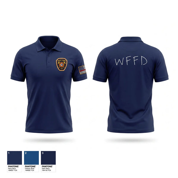Short Sleeve Performance Polo, West Fork Fire Department, Fire Department, Teamtime, Team time, sublimation, custom sports apparel, team uniforms, spirit wear, spiritwear, sports uniforms, custom shirts, team store, custom team store, fundraiser sports, apparel fundraiser