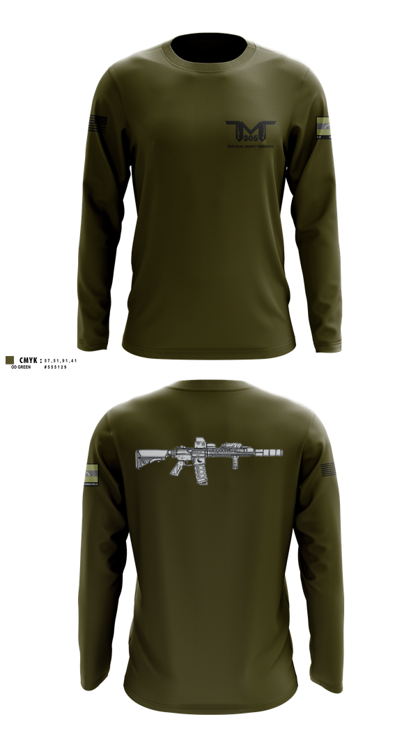 Long Sleeve Performance Shirt, Tactical Miami Training 305, , Teamtime, Team time, sublimation, custom sports apparel, team uniforms, spirit wear, spiritwear, sports uniforms, custom shirts, team store, custom team store, fundraiser sports, apparel fundraiser