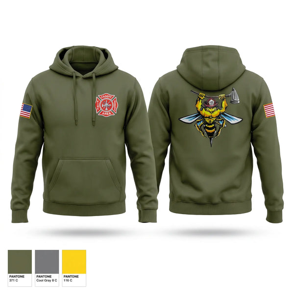 Hoodie, Cadott Area Fire & Rescue, Fire Department, Teamtime, Team time, sublimation, custom sports apparel, team uniforms, spirit wear, spiritwear, sports uniforms, custom shirts, team store, custom team store, fundraiser sports, apparel fundraiser