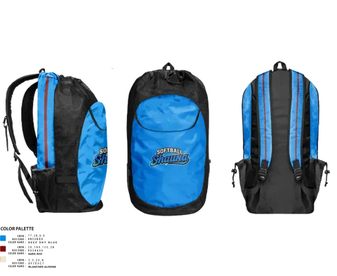 Gear Bag, Softball ShaunaS, Softball, Teamtime, Team time, sublimation, custom sports apparel, team uniforms, spirit wear, spiritwear, sports uniforms, custom shirts, team store, custom team store, fundraiser sports, apparel fundraiser