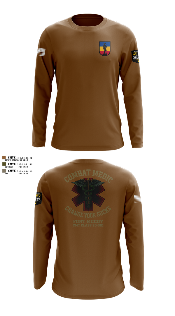 Long Sleeve Performance Shirt, 426 RTI, National Guard, Teamtime, Team time, sublimation, custom sports apparel, team uniforms, spirit wear, spiritwear, sports uniforms, custom shirts, team store, custom team store, fundraiser sports, apparel fundraiser
