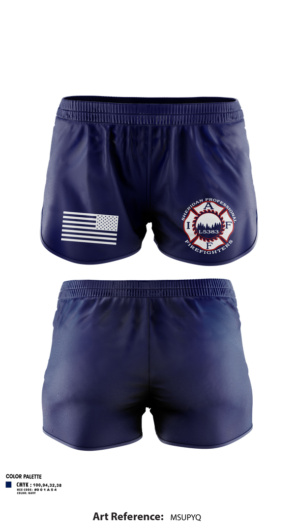 Ranger Panties, Sheridan fire district, Fire Department, Teamtime, Team time, sublimation, custom sports apparel, team uniforms, spirit wear, spiritwear, sports uniforms, custom shirts, team store, custom team store, fundraiser sports, apparel fundraiser