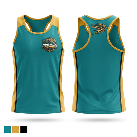 Mens Track Singlet, Inland Immortals STRIDE, Track & Field, Teamtime, Team time, sublimation, custom sports apparel, team uniforms, spirit wear, spiritwear, sports uniforms, custom shirts, team store, custom team store, fundraiser sports, apparel fundraiser