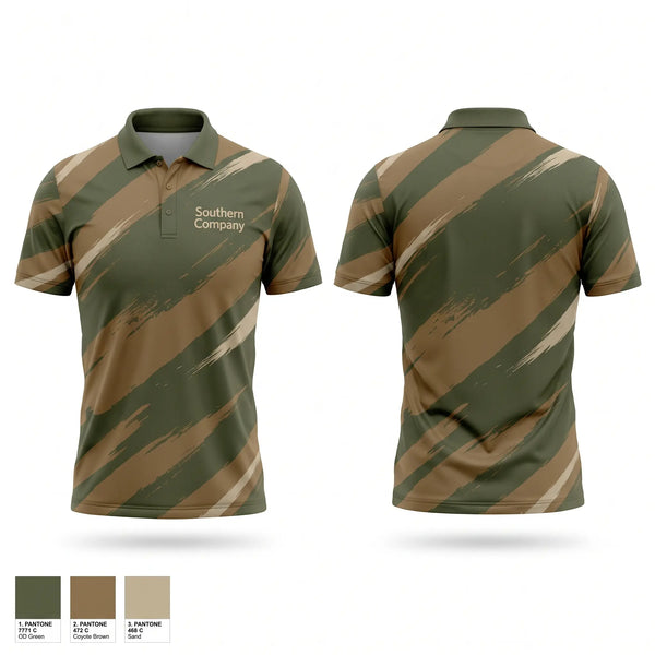 Short Sleeve Performance Polo, Southern Company, Police, Teamtime, Team time, sublimation, custom sports apparel, team uniforms, spirit wear, spiritwear, sports uniforms, custom shirts, team store, custom team store, fundraiser sports, apparel fundraiser