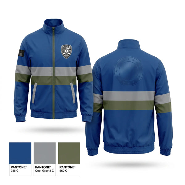 Windbreaker, Wilder Police Department, Police, Teamtime, Team time, sublimation, custom sports apparel, team uniforms, spirit wear, spiritwear, sports uniforms, custom shirts, team store, custom team store, fundraiser sports, apparel fundraiser