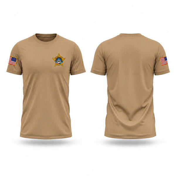 Old School Cotton Feel Shirt, Ramsey County Sheriff's Office, Police, Teamtime, Team time, sublimation, custom sports apparel, team uniforms, spirit wear, spiritwear, sports uniforms, custom shirts, team store, custom team store, fundraiser sports, apparel fundraiser