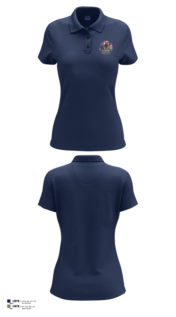 Womens Short Sleeve Performance Polo, Alabama ICAC, Police, Teamtime, Team time, sublimation, custom sports apparel, team uniforms, spirit wear, spiritwear, sports uniforms, custom shirts, team store, custom team store, fundraiser sports, apparel fundraiser