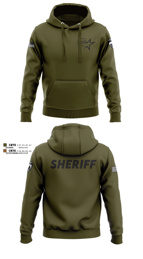 Hoodie, Cassia County Sheriff’s Office, Police, Teamtime, Team time, sublimation, custom sports apparel, team uniforms, spirit wear, spiritwear, sports uniforms, custom shirts, team store, custom team store, fundraiser sports, apparel fundraiser