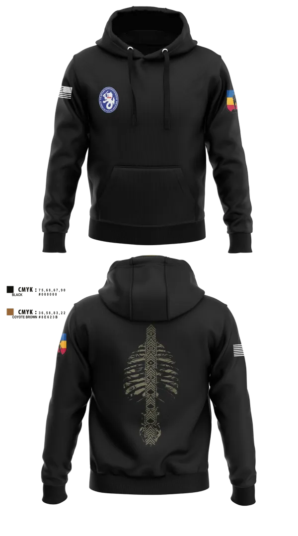Hoodie, 1st BN 515th RTI, Army, Teamtime, Team time, sublimation, custom sports apparel, team uniforms, spirit wear, spiritwear, sports uniforms, custom shirts, team store, custom team store, fundraiser sports, apparel fundraiser