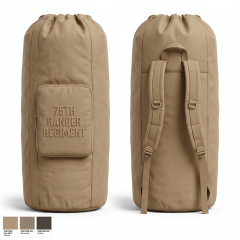 Gear Bag, 75th ranger regiment, Army, Teamtime, Team time, sublimation, custom sports apparel, team uniforms, spirit wear, spiritwear, sports uniforms, custom shirts, team store, custom team store, fundraiser sports, apparel fundraiser